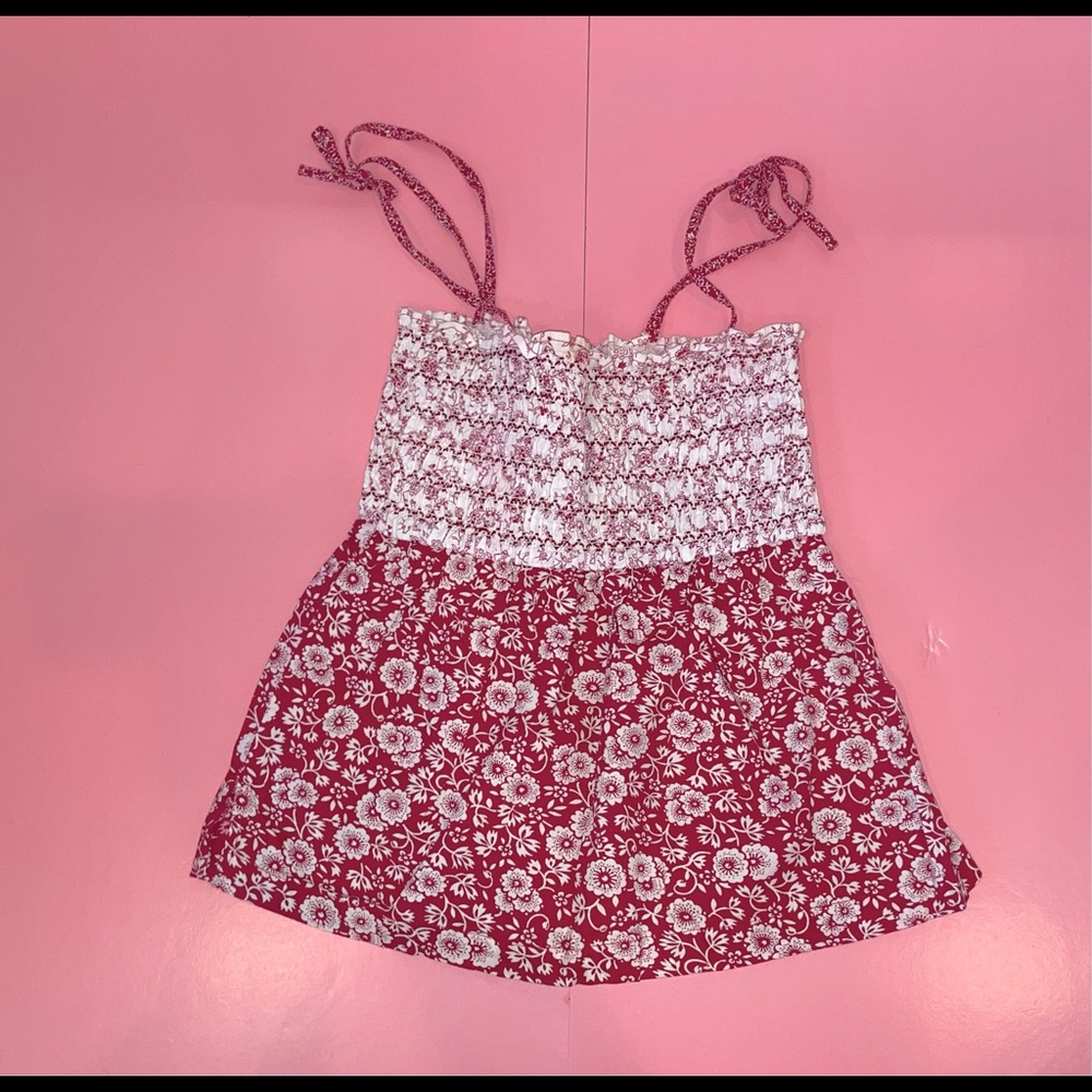 Roxy Smocked Tank Top